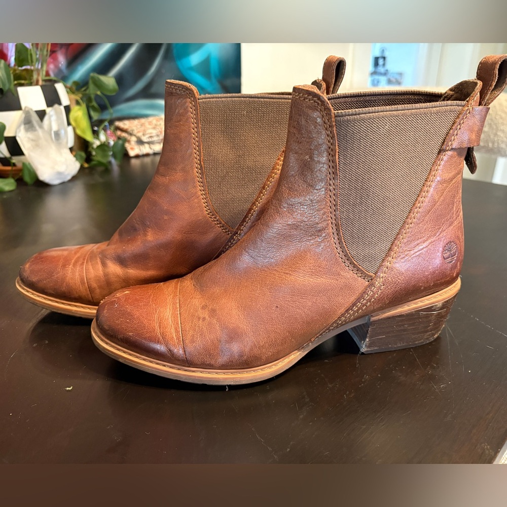 TIMBERLAND 🌲 Leather ankle booties